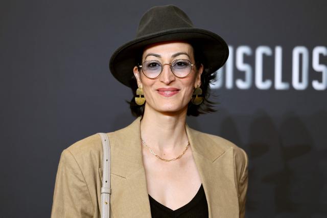 French actor Laetitia Eido poses upon arrival for the premier of "Disclosure Day" at the Grand Rex in Paris on June 2, 2026. (Photo by Xavier GALIANA / AFP)