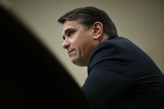 Acting US Attorney General Todd Blanche testifies at House Appropriations Committee Commerce, Justice, Science, and Related Agencies Subcommittee hearing on oversight of the Department of Justice, on Capitol Hill in Washington, DC, on June 2, 2026. (Photo by Brendan SMIALOWSKI / AFP)