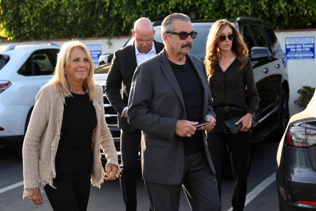 Former LAPD chief Charlie Beck arrives to Los Angeles mayoral candidate Spencer Pratt's election night party, in Los Angeles, on June 2, 2026. (Photo by Patrick T. Fallon / AFP)