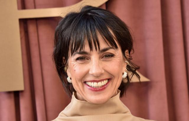 US actress Constance Zimmer attends FYC red carpet event for FX’s “Love Story: John F. Kennedy Jr. & Carolyn Bessette” at Paramount Studios in Los Angeles, on June 2, 2026. (Photo by Chris DELMAS / AFP)