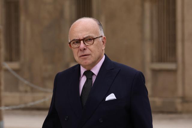 Former French Prime Minister Bernard Cazeneuve arrives to attend a national tribute to late French philosopher and sociologist Edgar Morin at the Hotel des Invalides in Paris on June 2, 2026. Edgar Morin has died at the age of 104, on May 29, 2026. (Photo by Teresa Suarez / POOL / AFP)