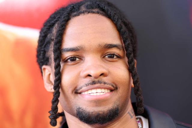 US rapper Chris Patrick attends Paramount's "Scary Movie" premiere at the Paramount theatre in Los Angeles, on June 3, 2026. (Photo by VALERIE MACON / AFP)