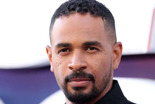 US actor Damon Wayans Jr. attends Paramount's "Scary Movie" premiere at the Paramount theatre in Los Angeles, on June 3, 2026. (Photo by VALERIE MACON / AFP)
