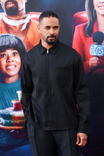 US actor Damon Wayans Jr. attends Paramount's "Scary Movie" premiere at the Paramount theatre in Los Angeles, on June 3, 2026. (Photo by VALERIE MACON / AFP)