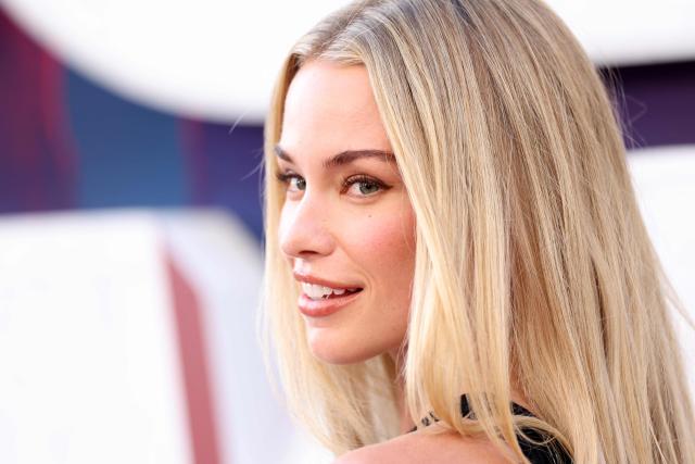 US actress Elle Chapman attends Paramount's "Scary Movie" premiere at the Paramount theatre in Los Angeles, on June 3, 2026. (Photo by VALERIE MACON / AFP)