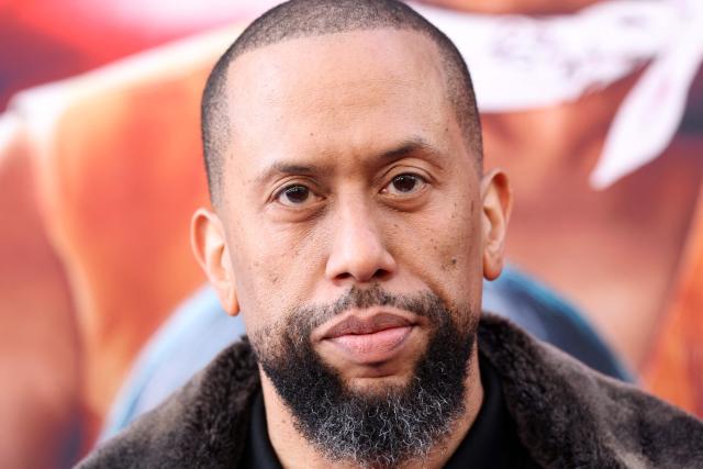 US actor Affion Crockett attends Paramount's "Scary Movie" premiere at the Paramount theatre in Los Angeles, on June 3, 2026. (Photo by VALERIE MACON / AFP)