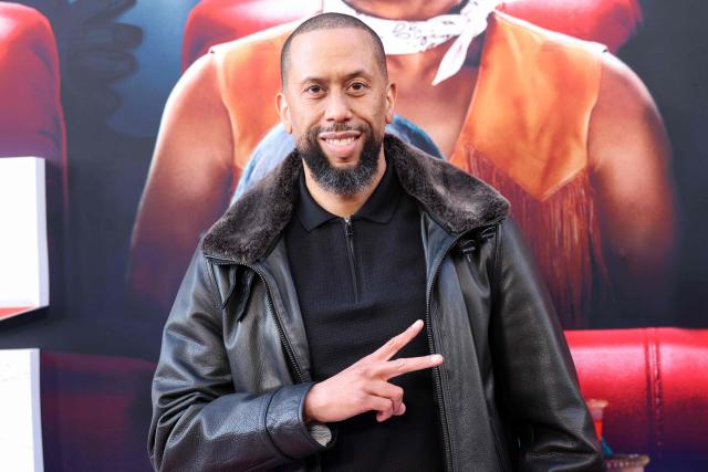 US actor Affion Crockett attends Paramount's "Scary Movie" premiere at the Paramount theatre in Los Angeles, on June 3, 2026. (Photo by VALERIE MACON / AFP)