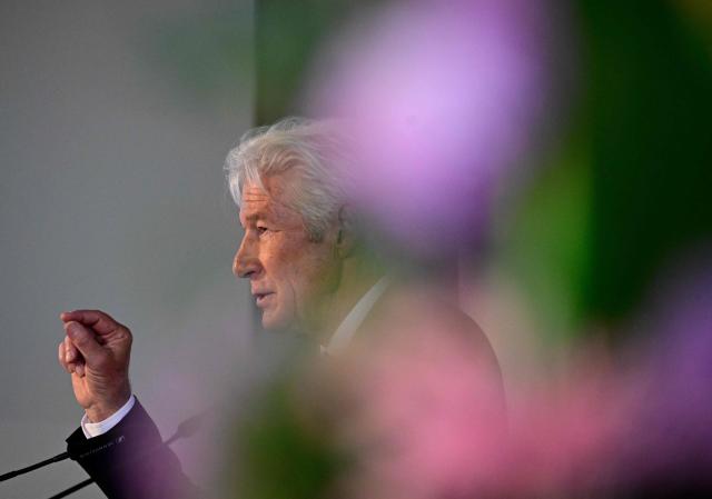 US actor, Founder and Co-Chair of the Gere Foundation Richard Gere delivers a speech at the Hertie School Centre for Fundamental Rights on a joint launch of an Initiative on Migration in Berlin on June 4, 2026. (Photo by Tobias SCHWARZ / AFP)