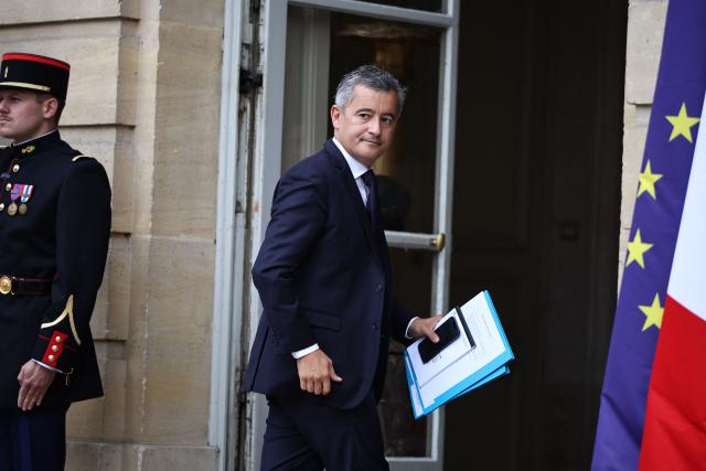 France's Justice Minister Gerald Darmanin arrives for a meeting with France's Prime Minister Sebastien Lecornu after a search teams found the body of a child believed to be Lyhanna, an 11-year-old schoolgirl missing since May 29, 2026, at Matignon in Paris, on June 5, 2026. Gйrald Darmanin has summoned all public prosecutors general to a working meeting at the Chancellery on June 8, 2026 morning, announced the justice minister’s entourage today, shortly after he arrived at the prime minister’s office to discuss the judicial failings in the Lyhanna case. (Photo by SIMON WOHLFAHRT / AFP)