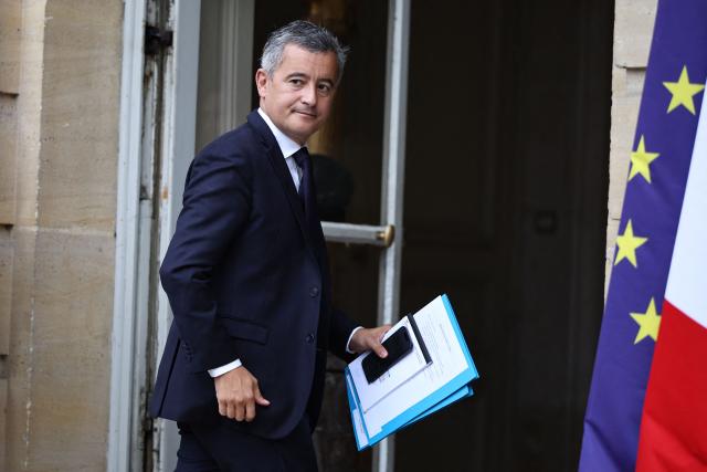 France's Justice Minister Gerald Darmanin arrives for a meeting with France's Prime Minister Sebastien Lecornu after a search teams found the body of a child believed to be Lyhanna, an 11-year-old schoolgirl missing since May 29, 2026, at Matignon in Paris, on June 5, 2026. Gйrald Darmanin has summoned all public prosecutors general to a working meeting at the Chancellery on June 8, 2026 morning, announced the justice minister’s entourage today, shortly after he arrived at the prime minister’s office to discuss the judicial failings in the Lyhanna case. (Photo by SIMON WOHLFAHRT / AFP)