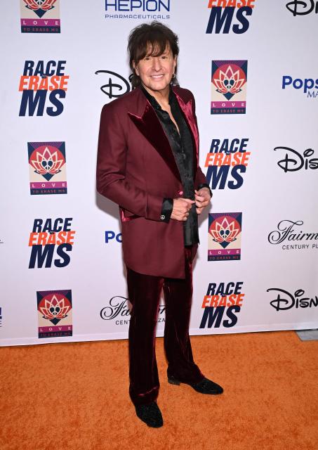 US musician and songwriter Richie Sambora attends the 33rd Annual Race to Erase MS Gala at the Fairmont Century Plaza in Los Angeles on June 5, 2026. (Photo by LISA O'CONNOR / AFP)