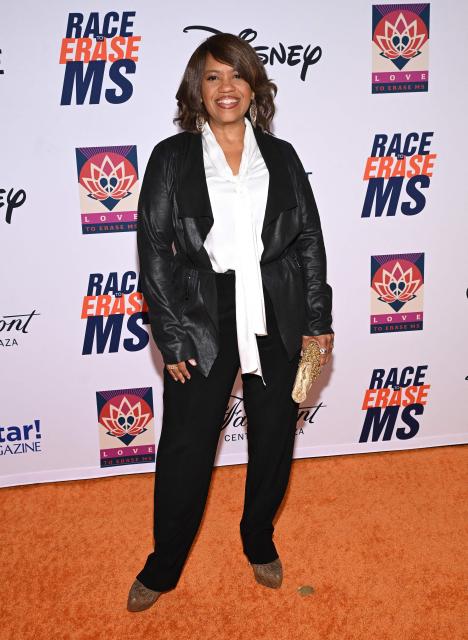 US actress Chandra Wilson attends the 33rd Annual Race to Erase MS Gala at the Fairmont Century Plaza in Los Angeles on June 5, 2026. (Photo by LISA O'CONNOR / AFP)
