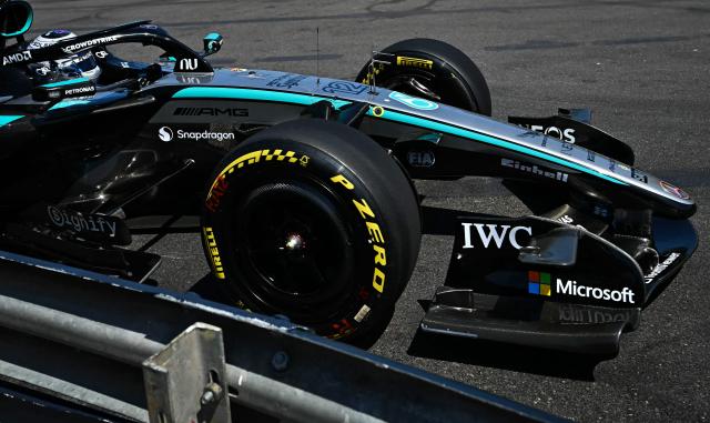 Mercedes' Italian driver Kimi Antonelli competes during Monaco Formula 1 Grand Prix at the Monaco street circuit in Monaco, ahead of the, on June 7, 2026. (Photo by Gabriel BOUYS / AFP)