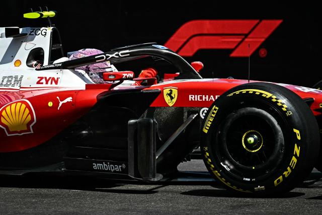 Ferrari's British driver Lewis Hamilton competes during Monaco Formula 1 Grand Prix at the Monaco street circuit in Monaco, ahead of the, on June 7, 2026. (Photo by Gabriel BOUYS / AFP)