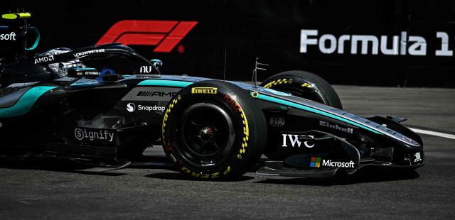 Mercedes' Italian driver Kimi Antonelli competes during Monaco Formula 1 Grand Prix at the Monaco street circuit in Monaco, ahead of the, on June 7, 2026. (Photo by Gabriel BOUYS / AFP)