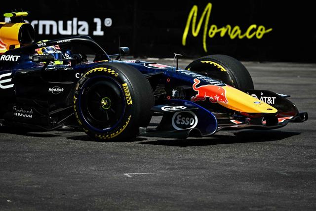 Red Bull Racing's French driver Isaac Hadjar competes during Monaco Formula 1 Grand Prix at the Monaco street circuit in Monaco, ahead of the, on June 7, 2026. (Photo by Gabriel BOUYS / AFP)