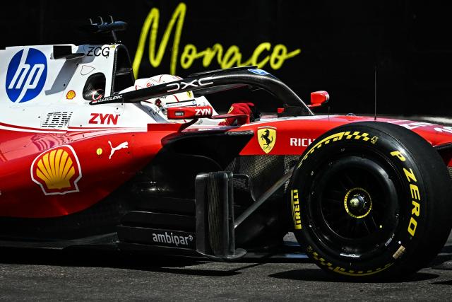 Ferrari's Monegasque driver Charles Leclerc competes during Monaco Formula 1 Grand Prix at the Monaco street circuit in Monaco, ahead of the, on June 7, 2026. (Photo by Gabriel BOUYS / AFP)
