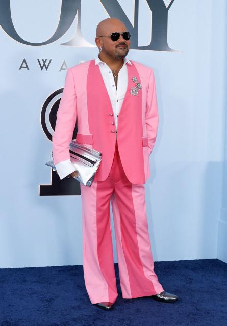 Musical director Rick Edinger attends the 79th Annual Tony Awards at Radio City Music Hall in New York on June 7, 2026. (Photo by kena betancur / AFP)