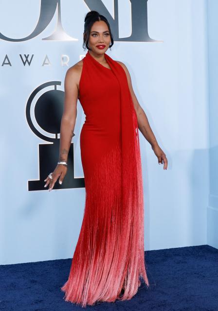Canadian-US author Ayesha Curry attends the 79th Annual Tony Awards at Radio City Music Hall in New York on June 7, 2026. (Photo by kena betancur / AFP)