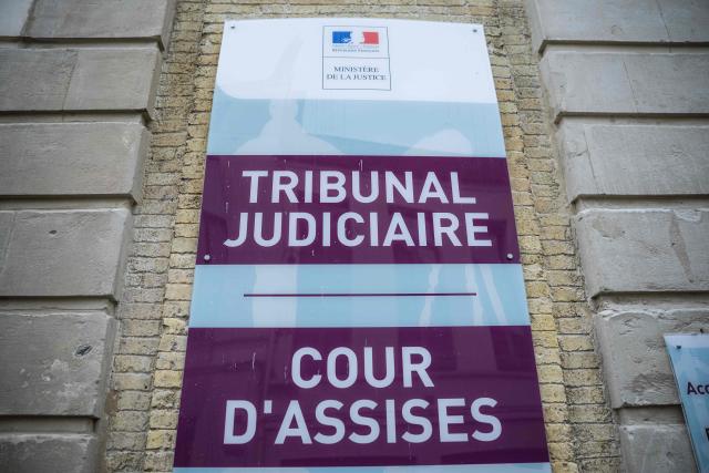 This photograph shows the entrance of the Saint-Omer Judicial Court before the trial of Jerome P., charged with rape and violence in a context of coercive control and polygamy, in Saint-Omer, northern France, on June 8, 2026. The trial of a man accused of ruling his home with terror for two decades, where he lived with three women and their children, opened on June 8, 2026, in the Pas-de-Calais. The defendant denies any violence but acknowledges a “bizarre” family dynamic. (Photo by Sameer Al-DOUMY / AFP)