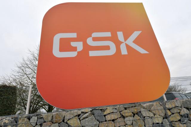 (FILES) This photograph taken on January 5, 2023 shows the logo of GSK pharmaceutical laboratory in Mayenne, western France. The British pharmaceutical giant GSK announced on June 9, 2026, that it had reached an agreement to acquire the US biopharmaceutical company Nuvalent, which specialises in the development of cancer therapies, "for $10.6 billion" (Ђ9.18 billion). (Photo by JEAN-FRANCOIS MONIER / AFP)