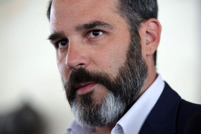 The lawyer of the parents of Lyhanna, Francois Roujou de Boubee arrives to talk to journalists following the killing of the 11-year-old girl in Fleurance, on June 9, 2026. The body of Lyhanna, was found last week after she went missing on May 29 near the southwestern town of Fleurance. Justice Minister apologised for what he called a "huge failure" in the handling of previous accusations against the suspect, the father of a school friend of the victim, who had been twice formally accused of raping a child. (Photo by Valentine CHAPUIS / AFP)