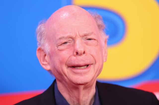 US actor Wallace Shawn attends Disney and Pixar's "Toy Story 5" premiere at the Dolby Theatre in Los Angeles on June 9, 2026. (Photo by VALERIE MACON / AFP)