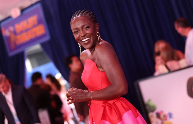 US actress Krys Marshall attends Disney and Pixar's "Toy Story 5" premiere at the Dolby Theatre in Los Angeles on June 9, 2026. (Photo by VALERIE MACON / AFP)
