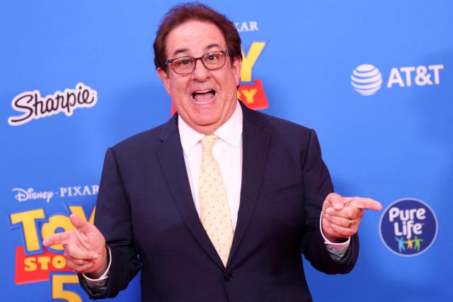 US actor Jeff Bergman attends Disney and Pixar's "Toy Story 5" premiere at the Dolby Theatre in Los Angeles on June 9, 2026. (Photo by VALERIE MACON / AFP)
