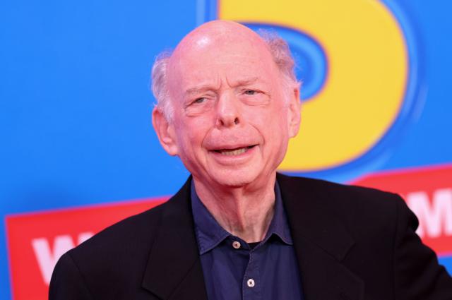 US actor Wallace Shawn attends Disney and Pixar's "Toy Story 5" premiere at the Dolby Theatre in Los Angeles on June 9, 2026. (Photo by VALERIE MACON / AFP)