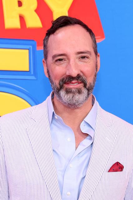 US actor Tony Hale attends Disney and Pixar's "Toy Story 5" premiere at the Dolby Theatre in Los Angeles on June 9, 2026. (Photo by VALERIE MACON / AFP)