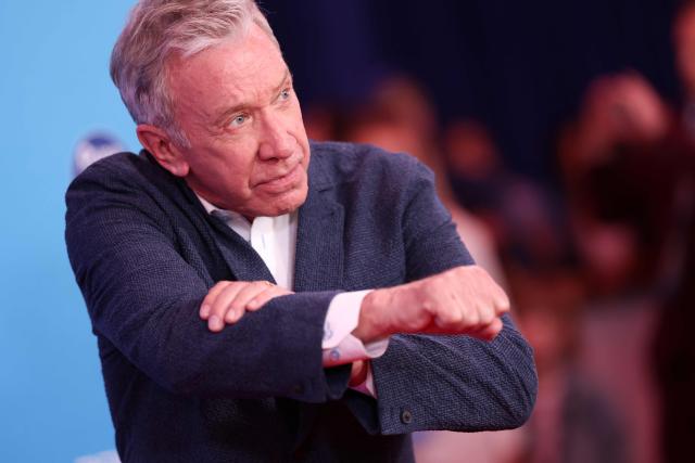 US actor Tim Allen attends Disney and Pixar's "Toy Story 5" premiere at the Dolby Theatre in Los Angeles on June 9, 2026. (Photo by VALERIE MACON / AFP)
