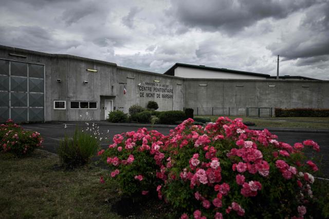 This photograph shows the Mont-de-Marsan prison where Jerome B., the suspect in the feared murdered of 11-year-old girl Lyhanna, is being held in solitary confinement, in Mont-de-Marsan, south-western France, on June 10, 2026. The body of Lyhanna was found last week after she went missing on May 29 in the southwestern town of Fleurance. The suspect, a 41-year-old father of a school friend of the victim, had twice before been formally accused of raping a child, but investigations had been dropped or had stalled. (Photo by Philippe LOPEZ / AFP)