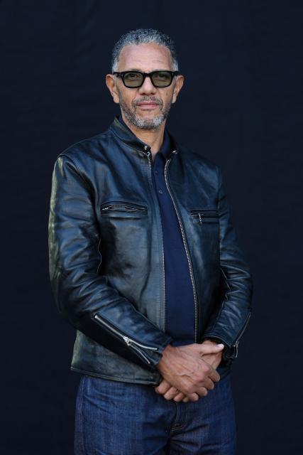 (FILES) French actor and filmmaker Roschdy Zem poses as he attends the premiere of Netflix’s "Nouvelle Vague" during The American French Film Festival (TAFFF) at the Directors Guild of America (DGA) Theater in Los Angeles on October 30, 2025. Roschdy Zem will chair the jury of the 52nd Deauville American Film Festival, running from September 4 to 13, 2026 organisers announced on June 11, 2026. (Photo by VALERIE MACON / AFP)