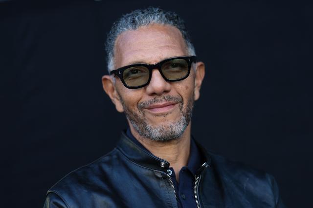 (FILES) French actor and filmmaker Roschdy Zem poses as he attends the premiere of Netflix’s "Nouvelle Vague" during The American French Film Festival (TAFFF) at the Directors Guild of America (DGA) Theater in Los Angeles on October 30, 2025. Roschdy Zem will chair the jury of the 52nd Deauville American Film Festival, running from September 4 to 13, 2026 organisers announced on June 11, 2026. (Photo by VALERIE MACON / AFP)