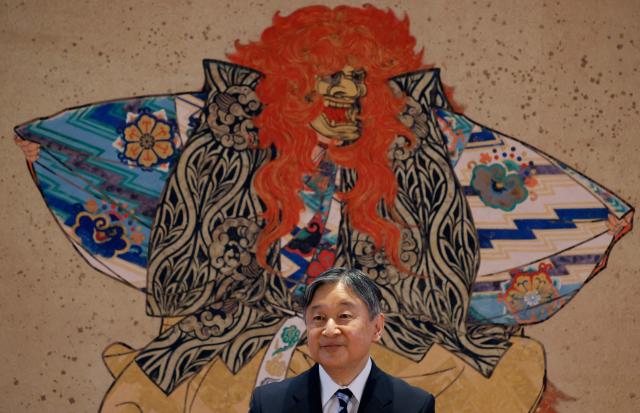 Japanese Emperor Naruhito (C) takes part in a press conference about his upcoming visit to the Netherlands and Belgium, in Tokyo on June 11, 2026. (Photo by Kim Kyung-Hoon / POOL / AFP)