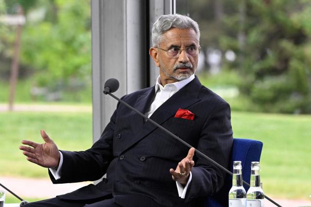 India's Foreign Minister Subrahmanyam Jaishankar takes part in the annual Kultaranta Talks at the President's summer residence Kultaranta in Naantali, Finland, on June 11, 2026. The theme of this year’s discussions on foreign and security policy is "A World in Transition - Global, Regional and Local Perspectives". (Photo by Antti Aimo-Koivisto / Lehtikuva / AFP) / Finland OUT