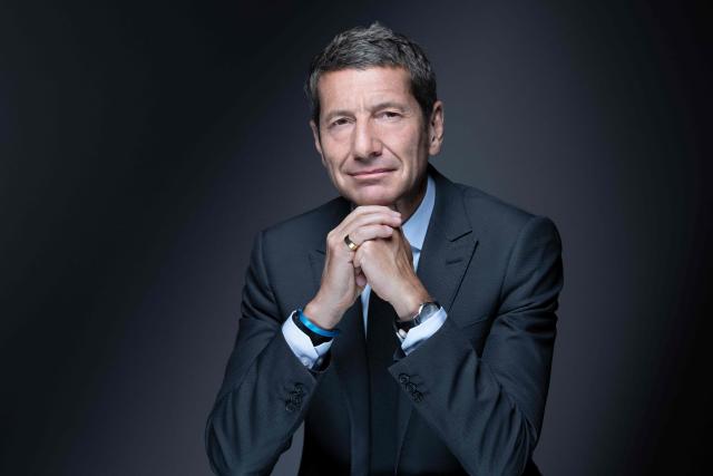 Mayor of Cannes, President of the "France's Mayors' association" (AMF) and candidate for the 2027 presidential election David Lisnard poses during a photo session in Paris on June 10, 2026. (Photo by Joël SAGET / AFP)