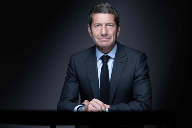 Mayor of Cannes, President of the "France's Mayors' association" (AMF) and candidate for the 2027 presidential election David Lisnard poses during a photo session in Paris on June 10, 2026. (Photo by Joël SAGET / AFP)