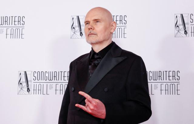 US singer-songwriter Billy Corgan attends the 55th Annual Songwriters Hall of Fame Induction and Awards Gala in New York on June 11, 2026. (Photo by kena betancur / AFP)
