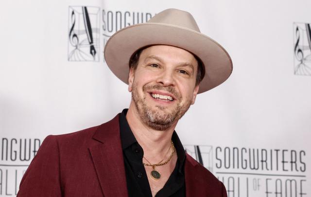 US singer songwriter Gavin DeGraw attends the 55th Annual Songwriters Hall of Fame Induction and Awards Gala at the Marriott Marquis Hotel in New York on June 11, 2026. (Photo by kena betancur / AFP)
