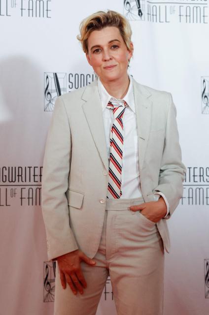 US singer-songwriter Brandi Carlile attends the 55th Annual Songwriters Hall of Fame Induction and Awards Gala at the Marriott Marquis Hotel in New York on June 11, 2026. (Photo by kena betancur / AFP)