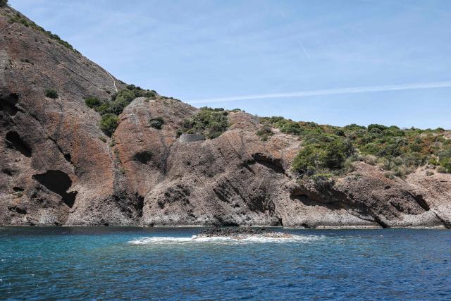 This photograph shows the "Anse du Sec" in La Ciotat, southeastern France on June 11, 2026. (Photo by Thibaud MORITZ / AFP)