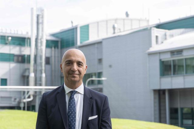 The CEO of Danish pharmaceutical group Novo Nordisk, Mike Doustdar, poses for the media during the opening of Novo Nordisk's new manufacturing facility in Bohumil village, near Prague, Czech Republic, on June 12, 2026. (Photo by Michal Cizek / AFP)