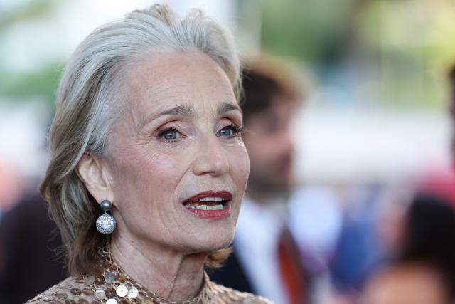 British actress Kristin Scott Thomas arrives for the opening ceremony of the 65th Monte-Carlo Television Festival in Monaco on June 12, 2026. (Photo by Valery HACHE / AFP)