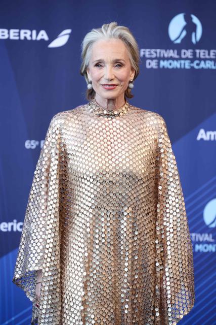British actress Kristin Scott Thomas arrives for the opening ceremony of the 65th Monte-Carlo Television Festival in Monaco on June 12, 2026. (Photo by Valery HACHE / AFP)