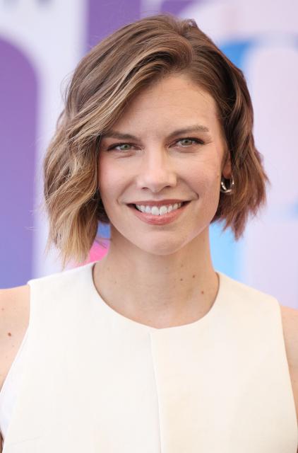 British-US actress Lauren Cohan poses during a photocall for the TV series "The walking dead : dead city" as part of the 65th Monte-Carlo Television Festival in the principality of Monaco on June 13, 2026. (Photo by Valery HACHE / AFP)