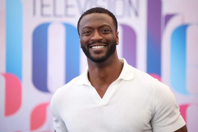 US actor Aldis Hodge poses during a photocall for the TV series "Cross" as part of the 65th Monte-Carlo Television Festival in the principality of Monaco on June 13, 2026. (Photo by Valery HACHE / AFP)