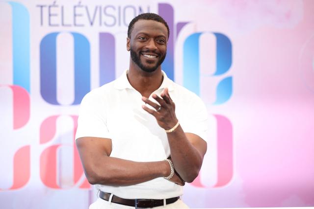 US actor Aldis Hodge poses during a photocall for the TV series "Cross" as part of the 65th Monte-Carlo Television Festival in the principality of Monaco on June 13, 2026. (Photo by Valery HACHE / AFP)