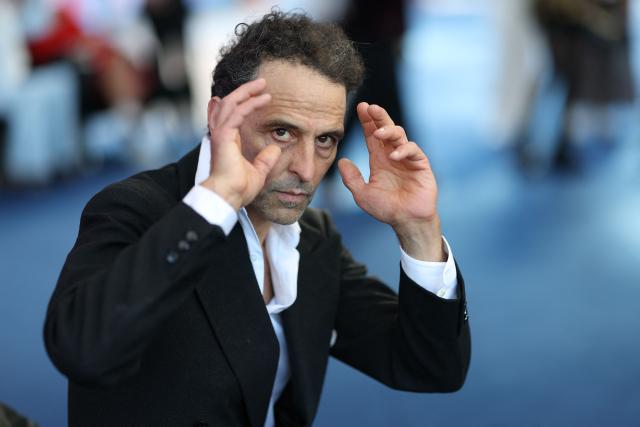 French actor Boris Terral poses during a photocall for the TV series "Les derniers jours de Charles Baudelaire" as part of the 65th Monte-Carlo Television Festival in the principality of Monaco on June 13, 2026. (Photo by Valery HACHE / AFP)